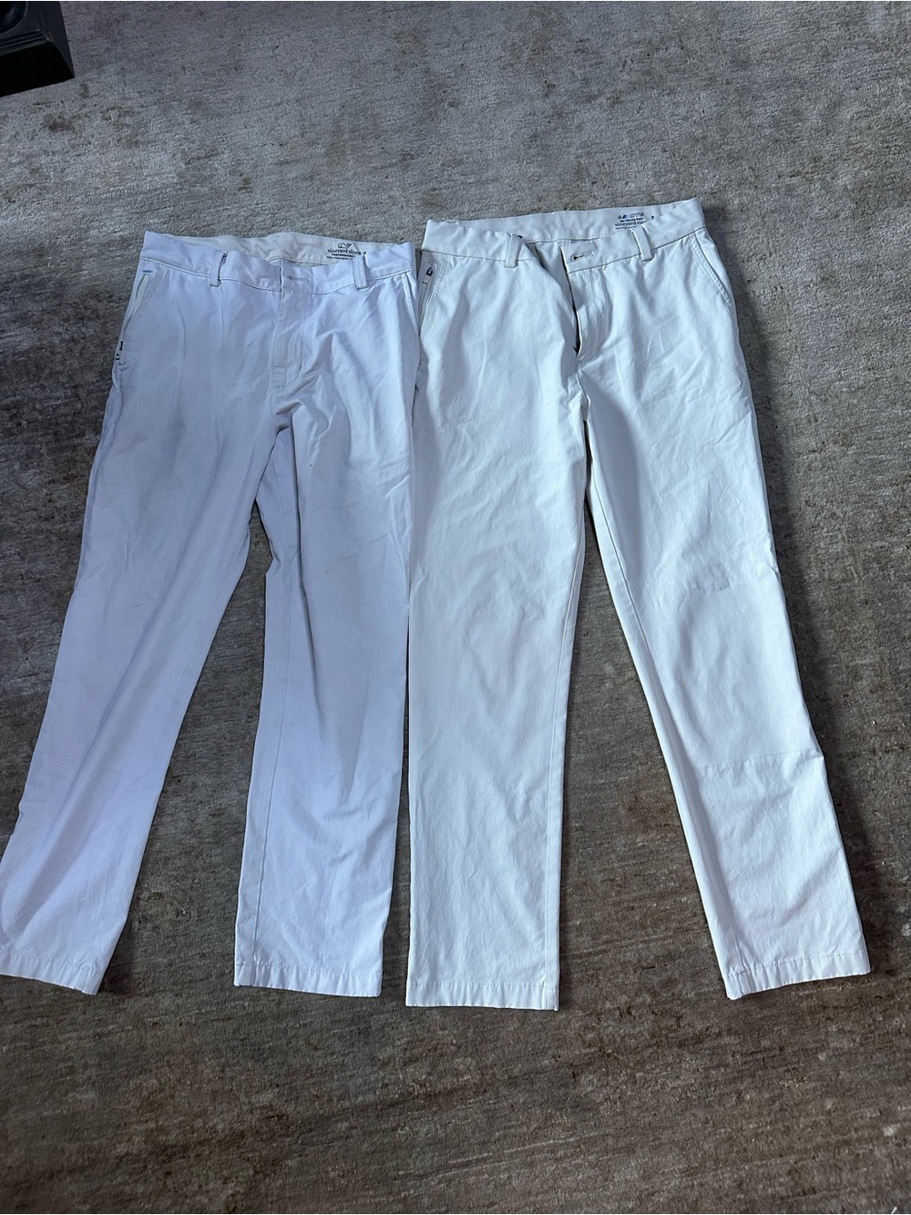Vineyard Vines khaki boys performances Pants 2 Pairs size 16